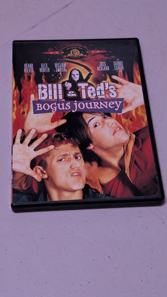 Bill and Ted's Bogus Journey DVD teen movie sequel Keanu Reeves George Carlin!
