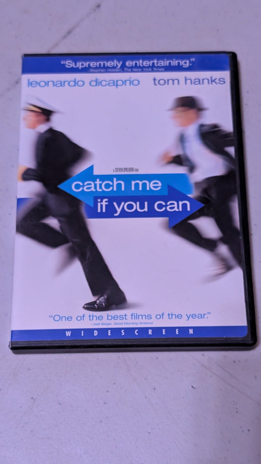 Catch Me If You Can (DVD, 2003, 2-Disc Set) Leonardo Dicaprio Tom Hanks
