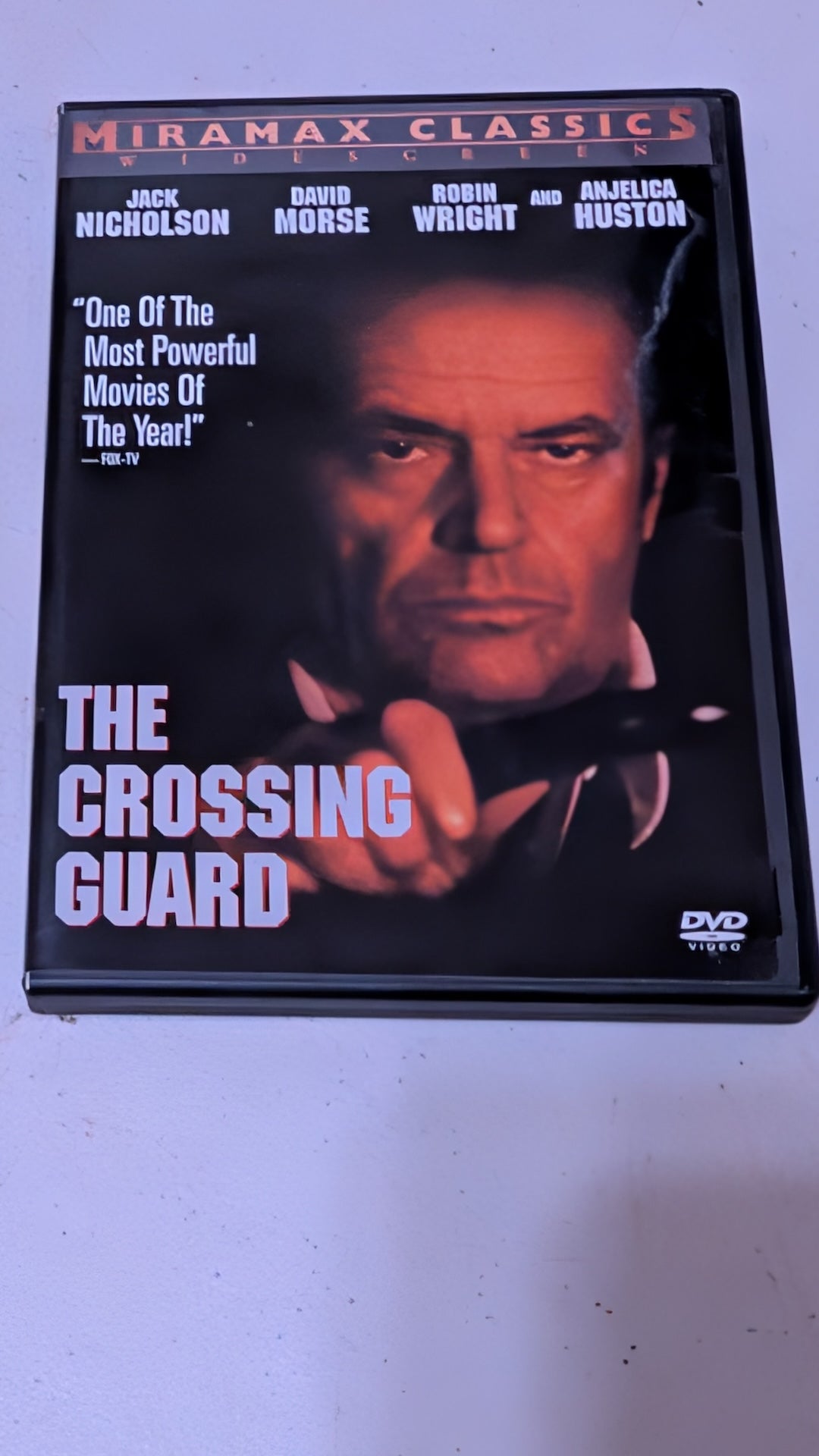 The Crossing Guard - Jack Nicholson DVD, Miramax Classics, David Morse