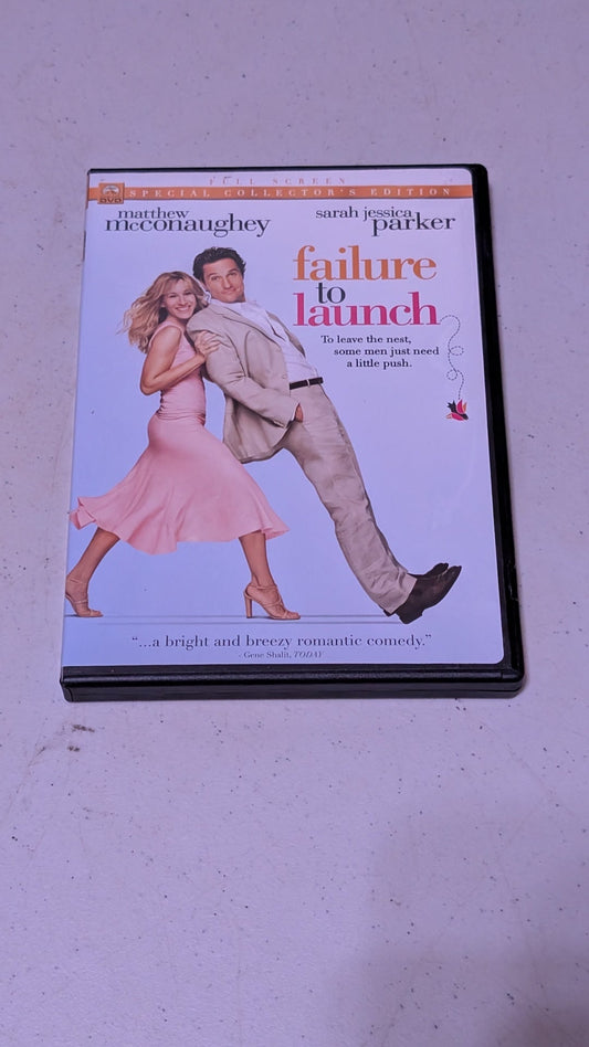 Failure To Launch DVD - Collector's Edition - Matthew McConaughey
