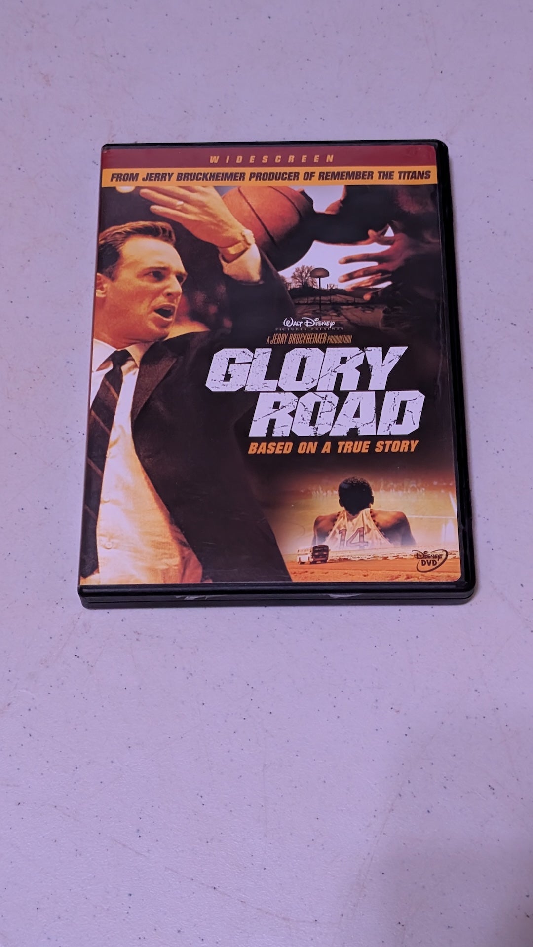 Glory Road DVD Josh Lucas True Basketball Story Jerry Bruckheimer