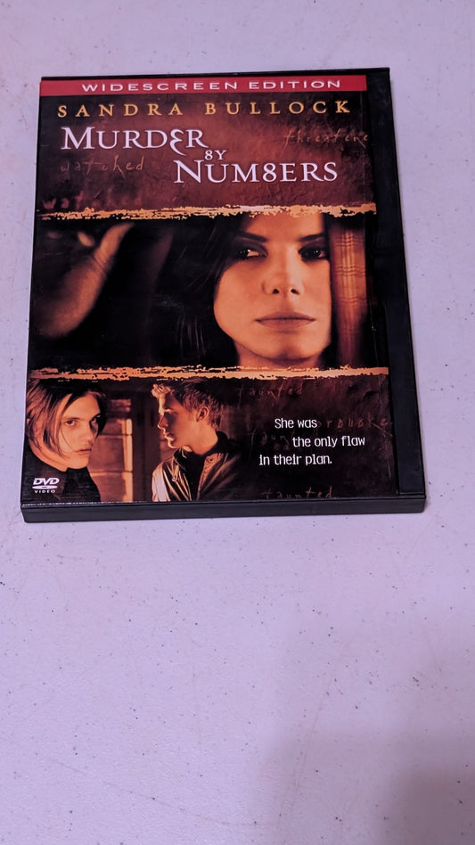 Murder By Numbers Widescreen Edition On DVD with Sandra Bullock