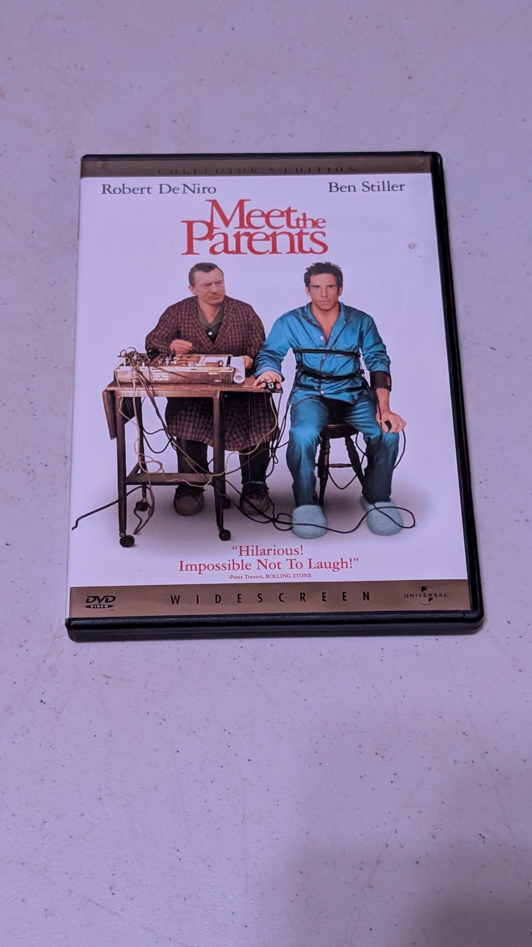 Meet the Parents DVD Robert De Niro Owen Wilson, Ben Stiller