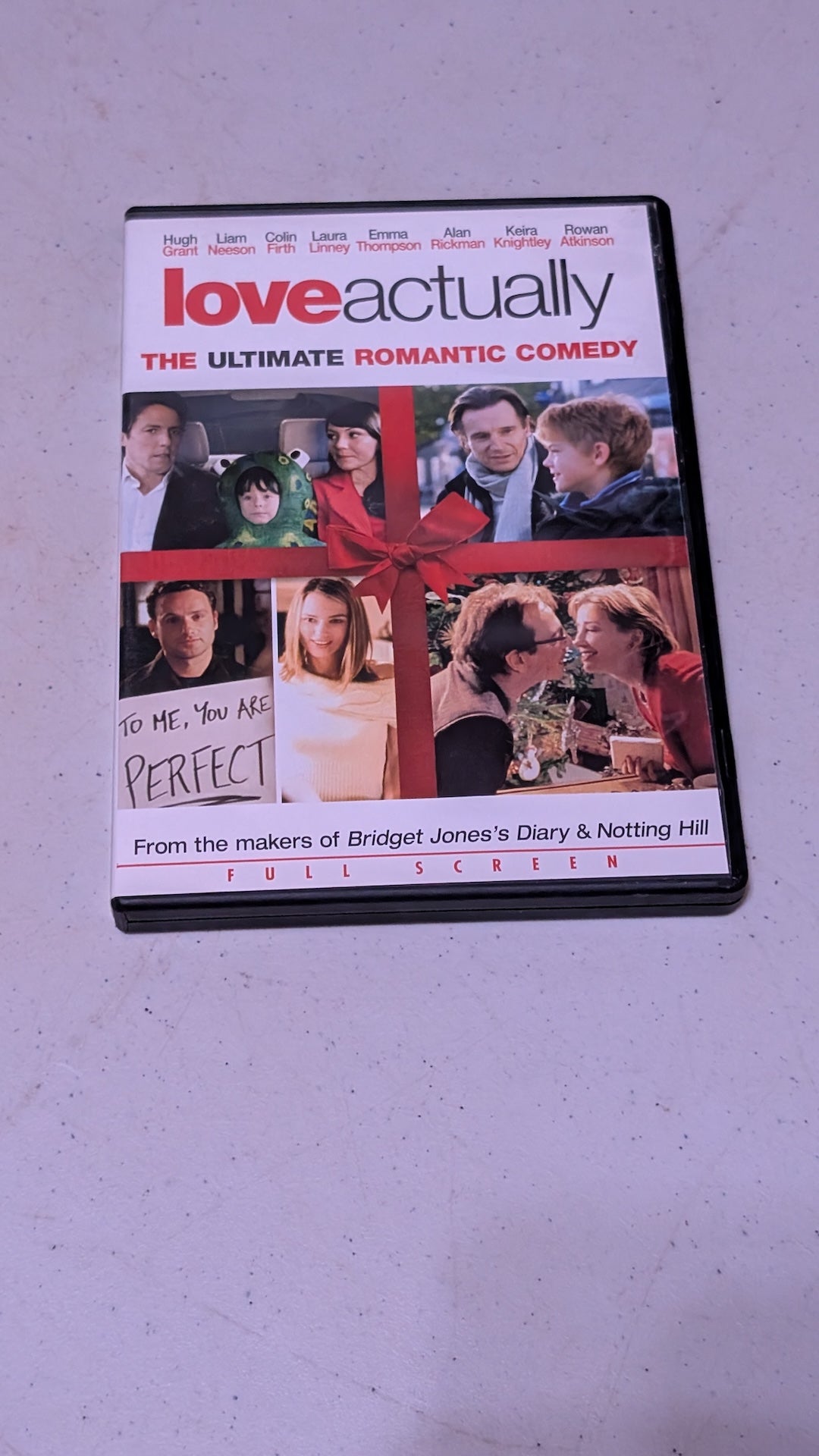 Love Actually - DVD - Grant, Neeson, Firth, Thompson, Rickman, Knightley