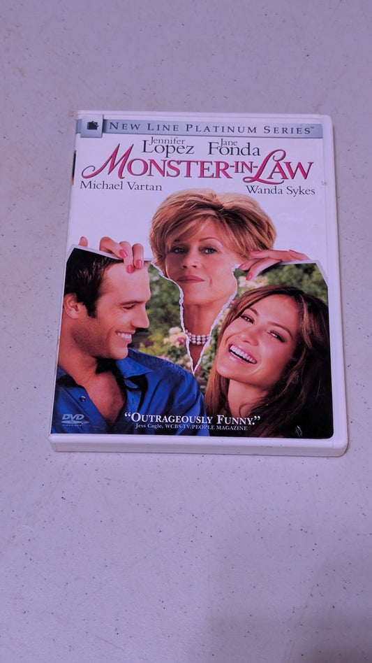 Monster-in-Law DVD Jennifer Lopez Jane Fonda Michael Vartan Wanda Sykes