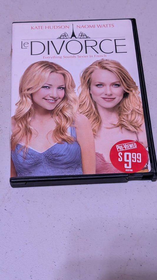 Le Divorce - DVD - Kate Hudson & Naomi Watts