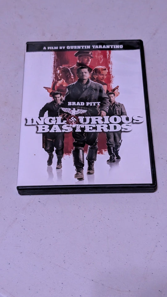 Inglourious Basterds (DVD, 2009) Brad Pitt. Quentin Tarantino. War. Action.
