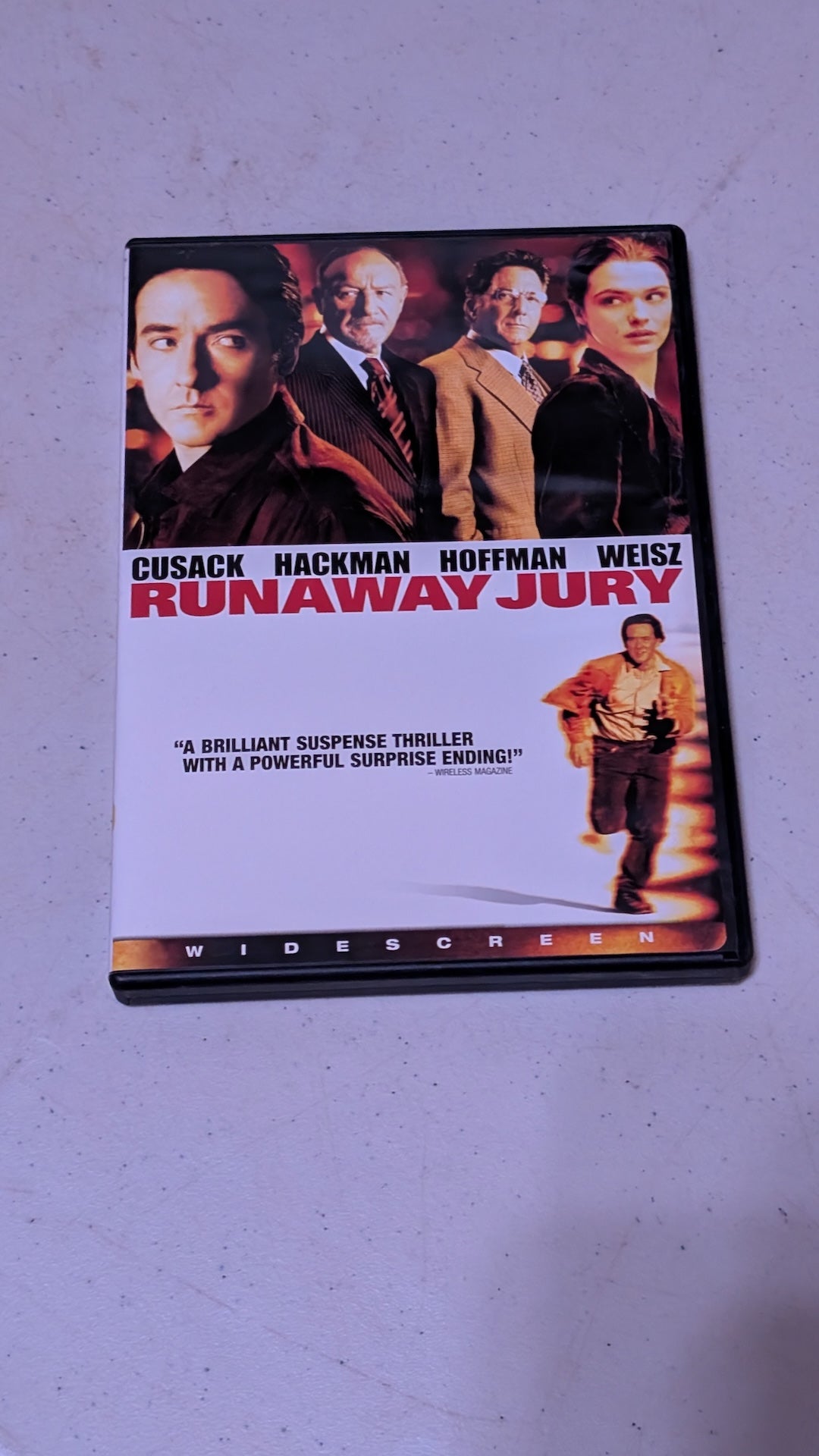 Runaway Jury (DVD 2004) Hoffman Hackman Cusack Weisz