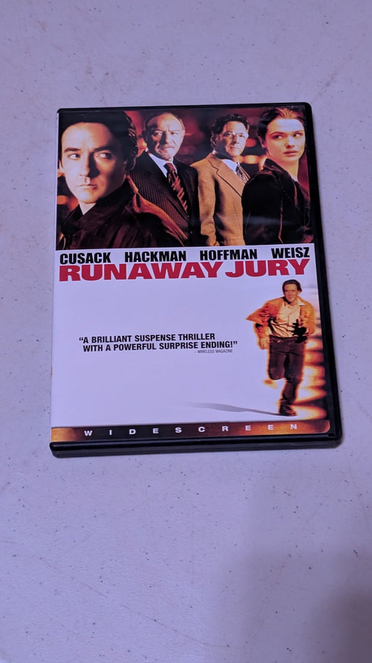 Runaway Jury (DVD 2004) Hoffman Hackman Cusack Weisz