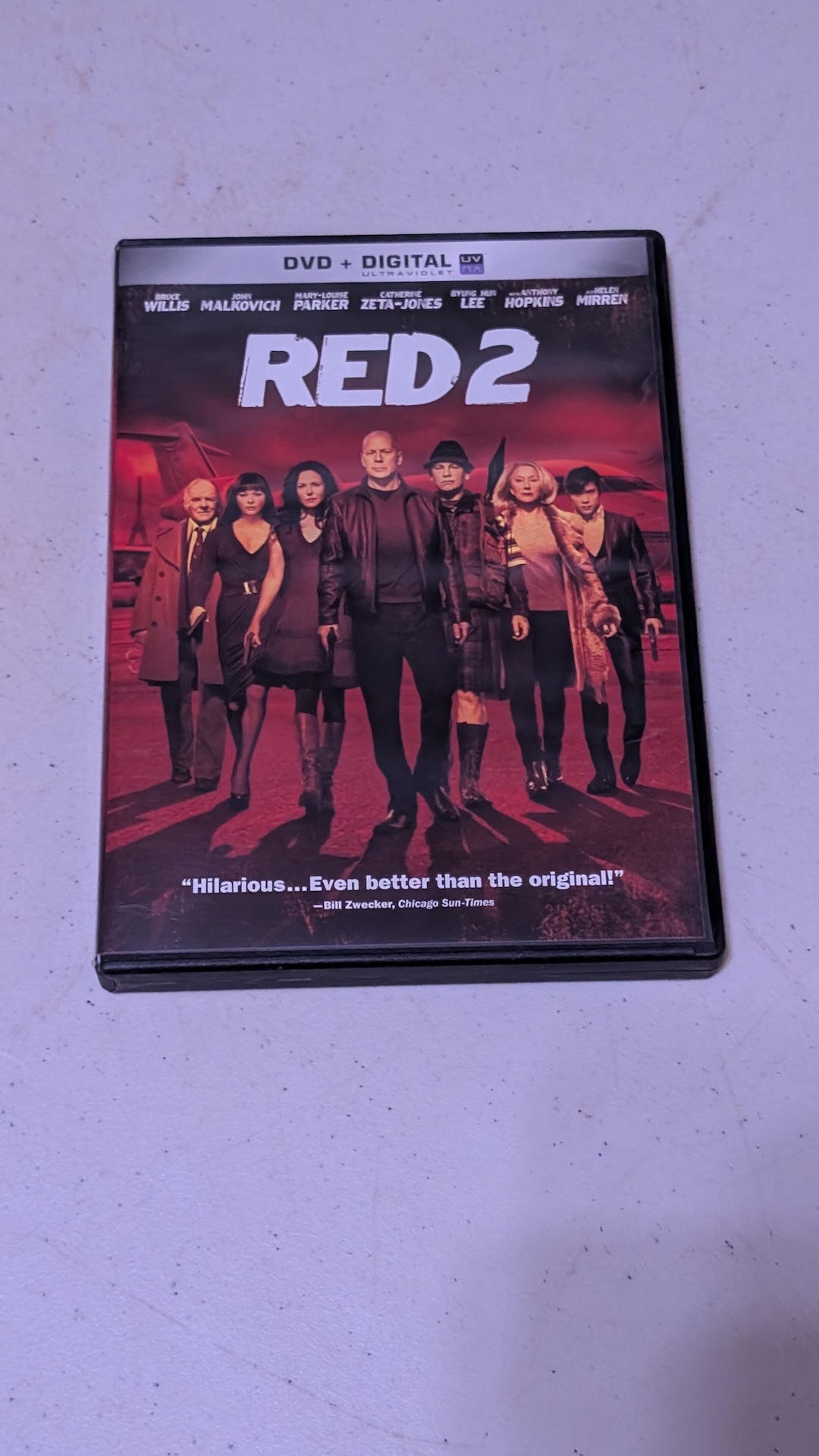 Red 2 (DVD) Bruce Willis, John Malkovich, Mary-Louise Parker, Catherine Zeta-Jones