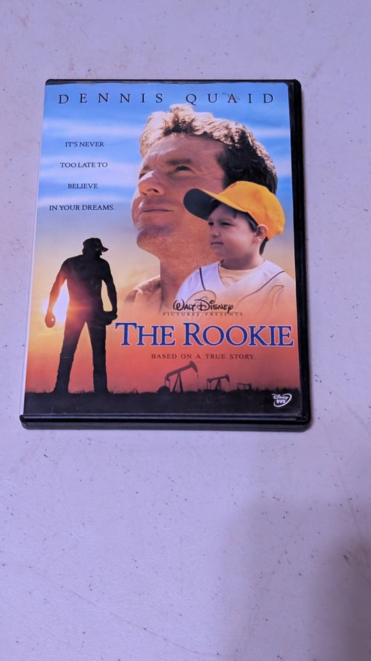 The Rookie (DVD, 2002) Walt Disney Movie Dennis Quaid