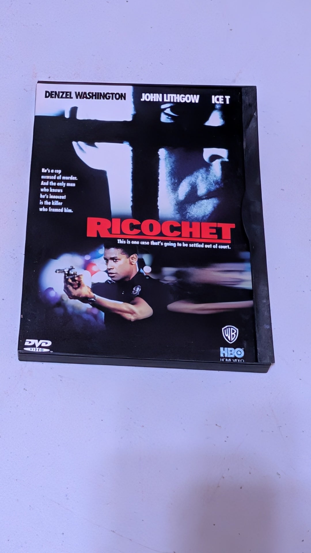 Ricochet (DVD) Denzel Washington, John Lithgow, Ice-T, Kevin Pollak, Lindsay Wagner