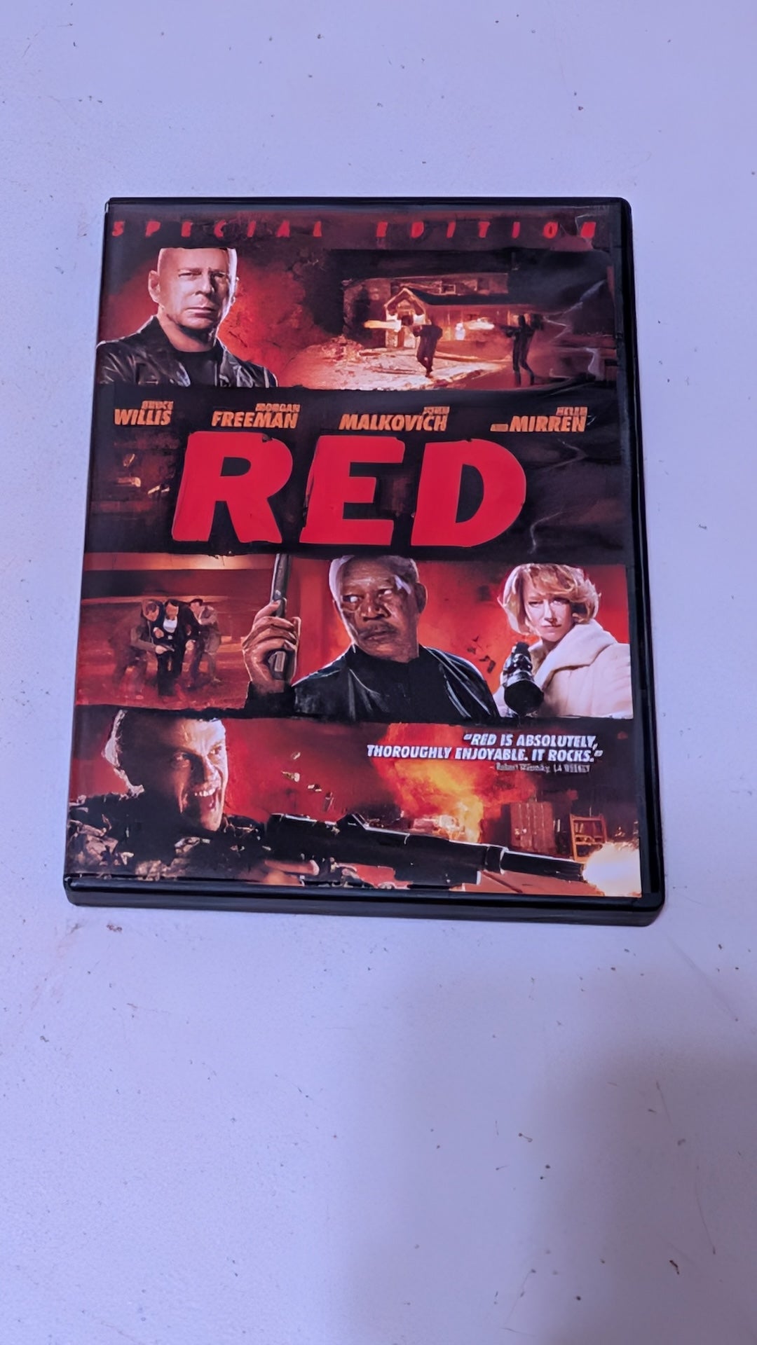 Red (Special Edition) DVD Bruce Willis, Morgan Freeman, Helen Mirren