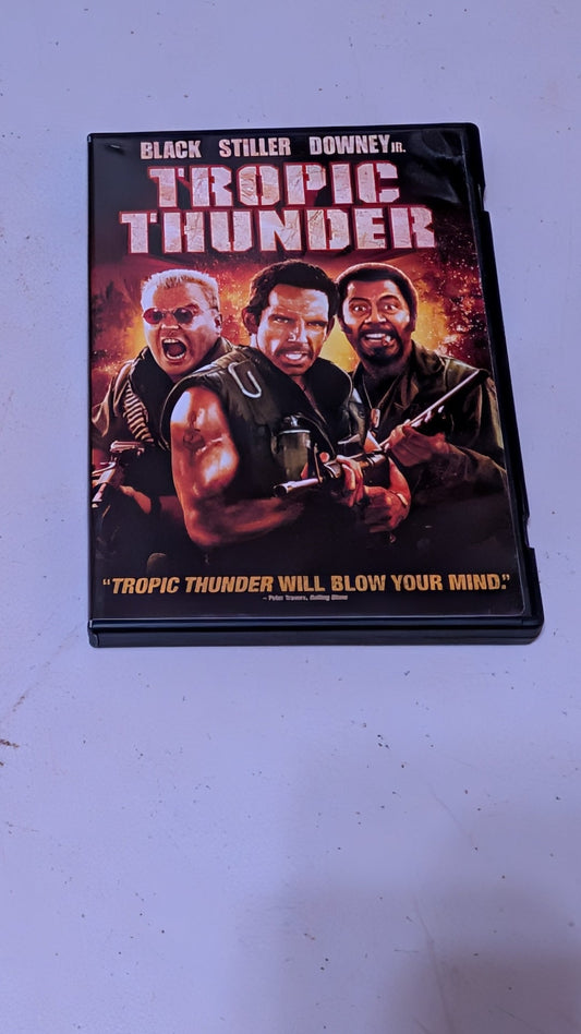 Tropic Thunder - DVD - Ben Stiller Jack Black Robert Downey Jr.