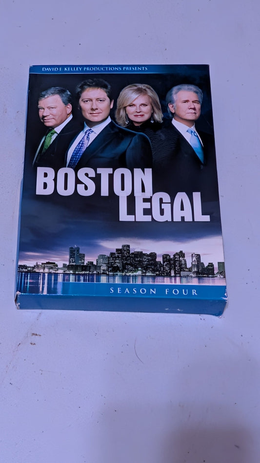 Boston Legal:  Season Four DVD 5 Disc Set (James Spader)