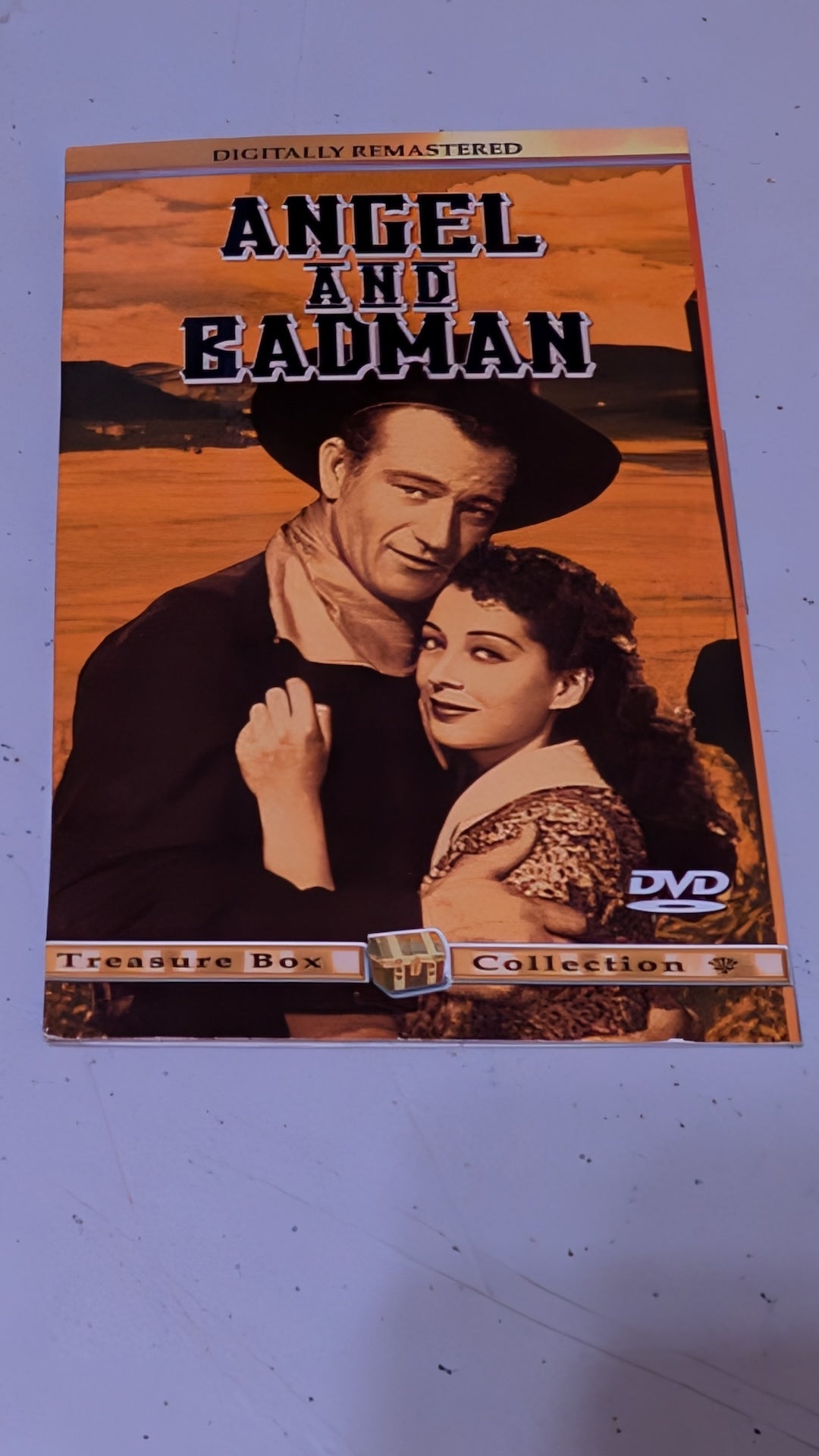 ANGEL AND THE BADMAN DVD John Wayne Gail Russell Harry Carey 5 Star Western