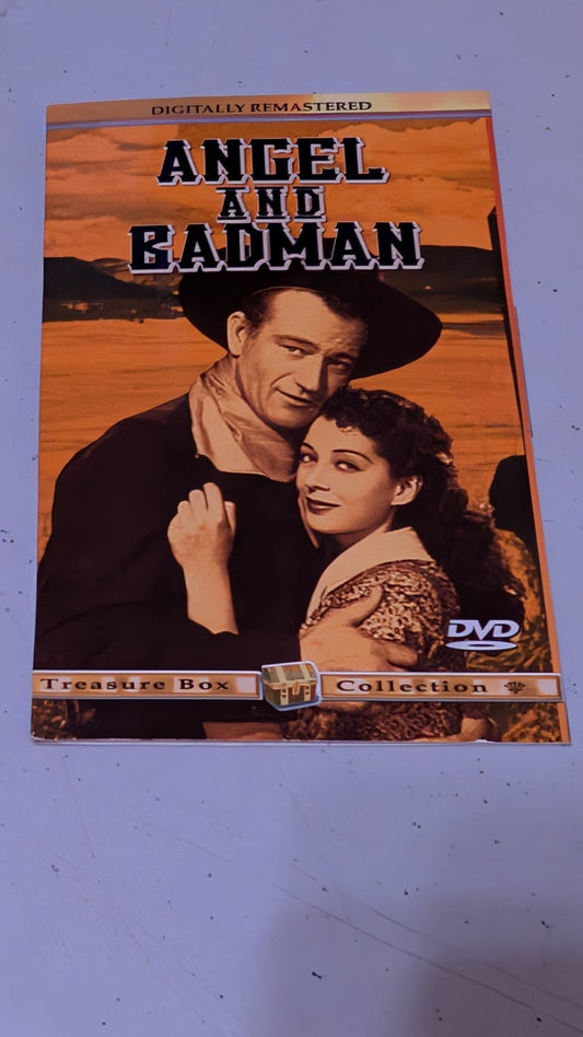 ANGEL AND THE BADMAN DVD John Wayne Gail Russell Harry Carey 5 Star Western