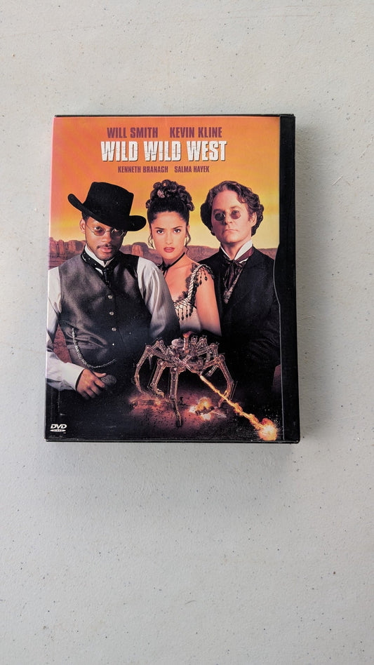 Wild Wild West (DVD, Will Smith, Kevin Kline, Salma Hayek, 1999)