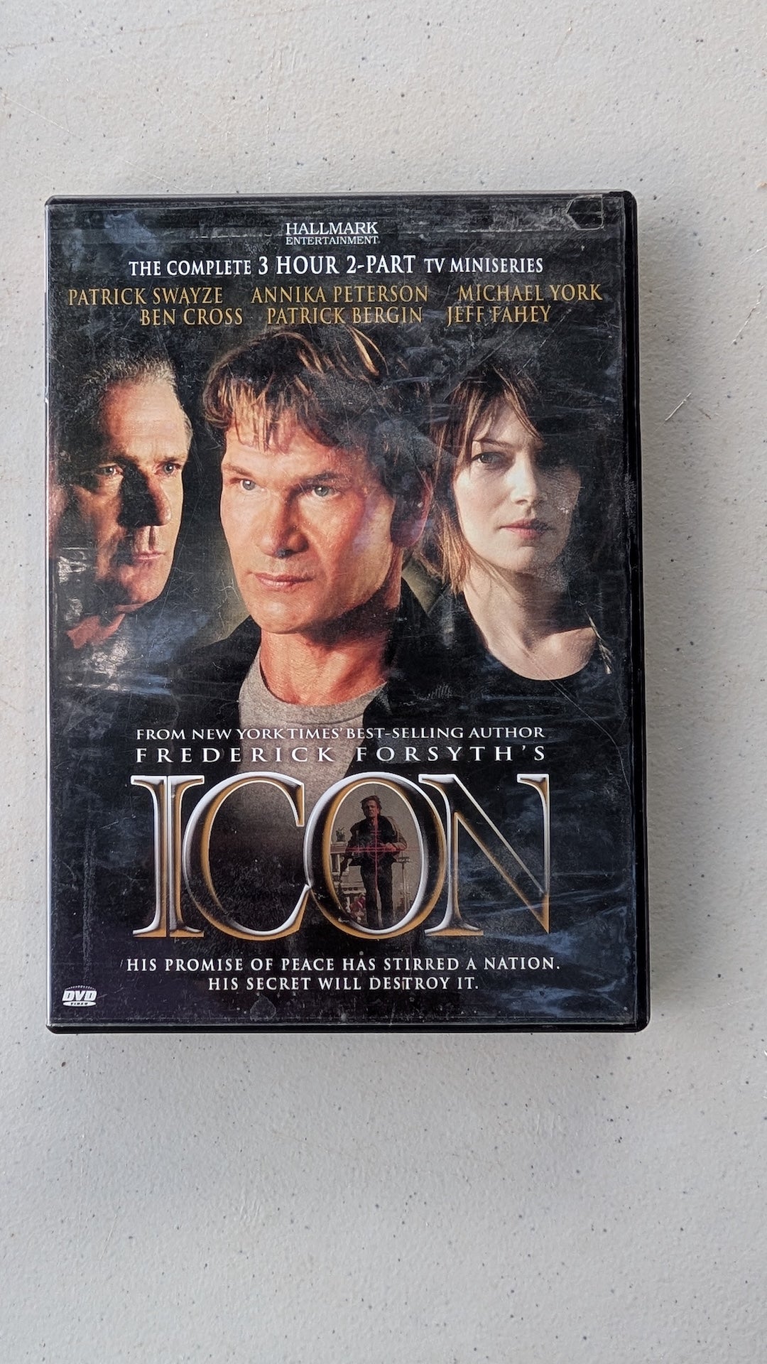 Icon (DVD, 2006) Hallmark Channel Patrick Swayze Annika Peterson