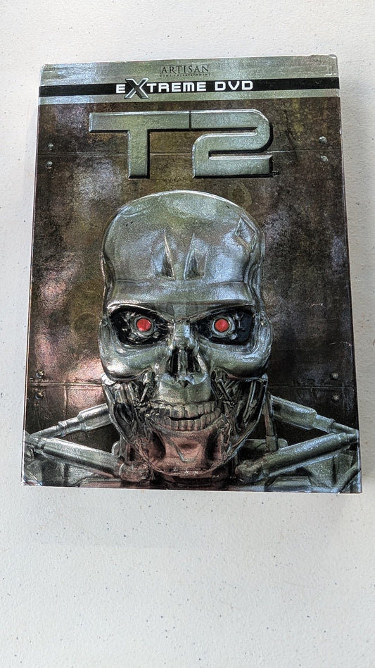 T2 - The Extreme DVD Edition (DVD, 2003, 2-Disc Set) Terminator 2