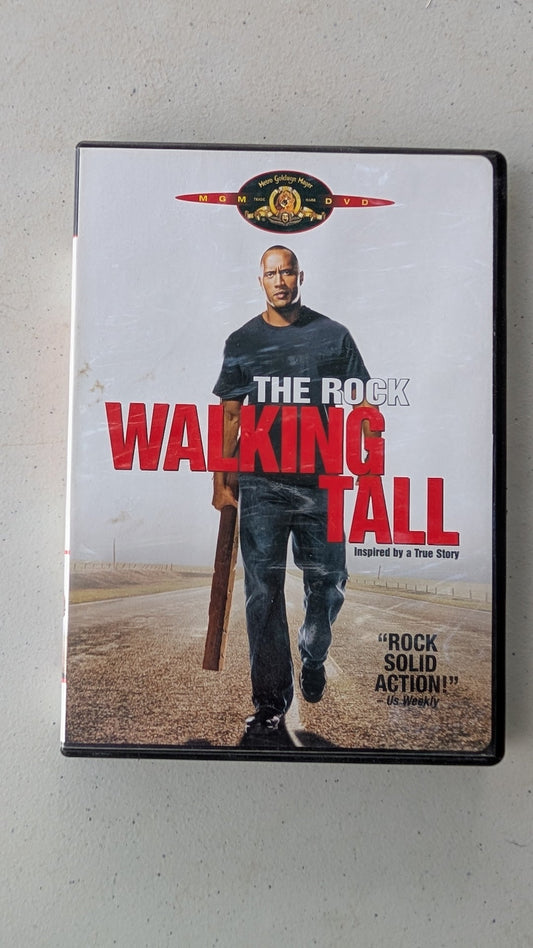 Walking Tall (DVD, 2004) Dwayne Johnson, Johnny Knoxville