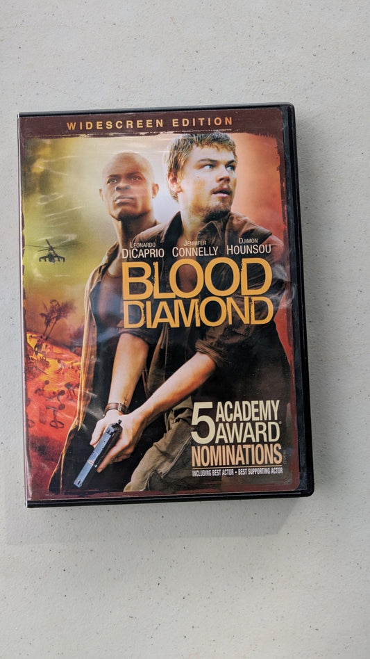 Blood Diamond (DVD, 2006) Leonardo Di Caprio, Djimon Hounsou