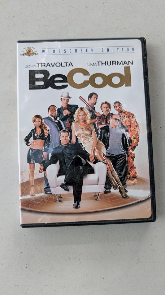BE COOL (DVD, 2005, Widescreen), MGM. JOHN TRAVOLTA & UMA THURMAN.
