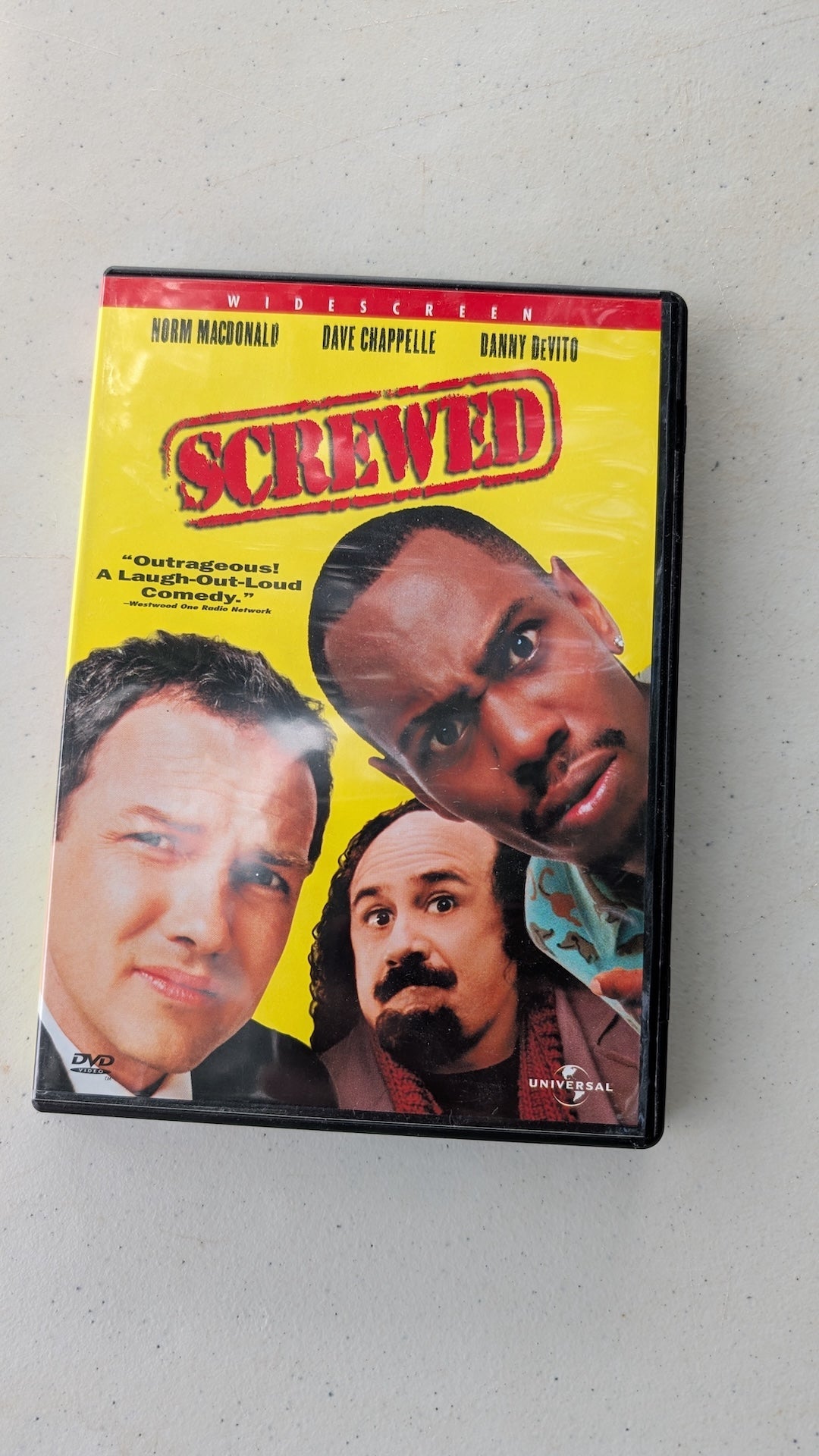 Screwed (DVD, 2000) Dave Chappelle â¢ Norm MacDonald â¢ Danny Devito