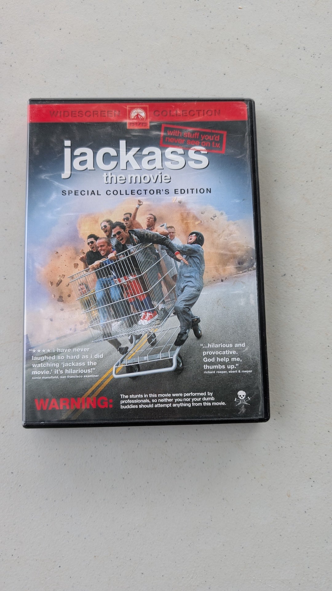 Jackass: The Movie (DVD, 2003, Widescreen)