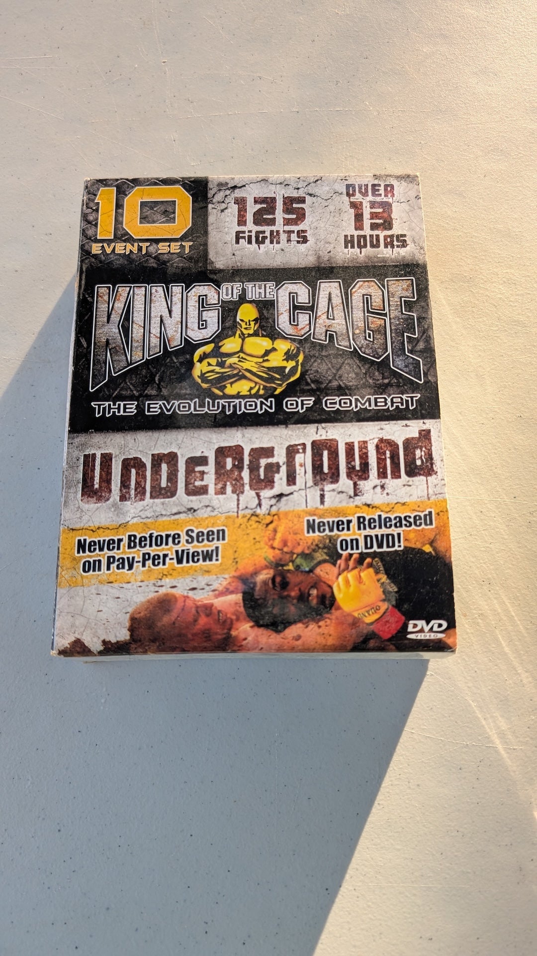 King of the Cage Underground Evolution of Combat 10 Event BoxSet 13Hours DVD