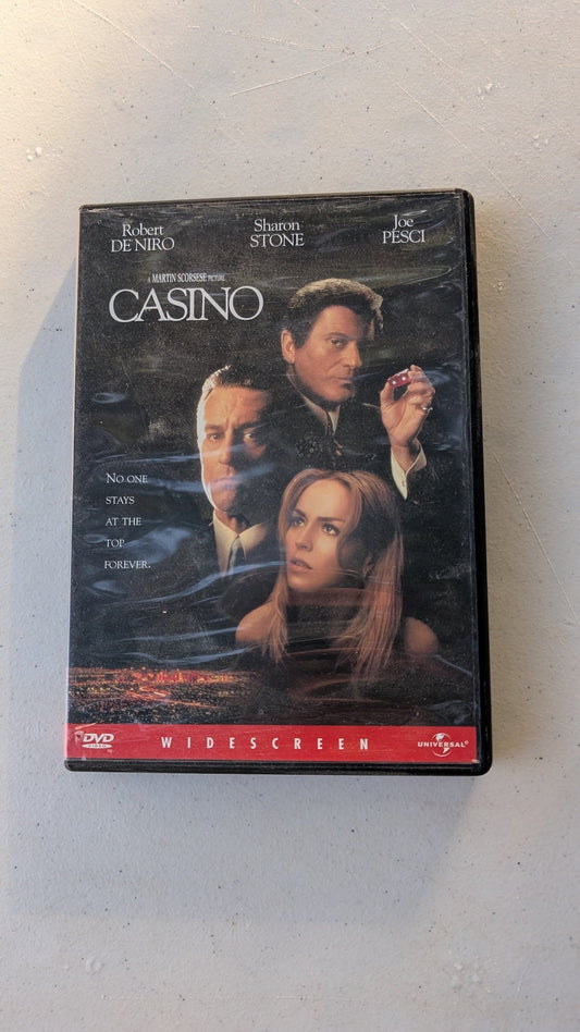 Casino 1995  DVD  Robert DeNiro, Sharon Stone