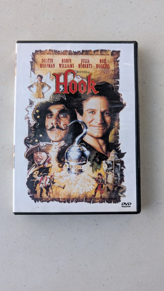 Hook (DVD, 1991) Robert Williams, Julia Roberts, Dustin Hoffman