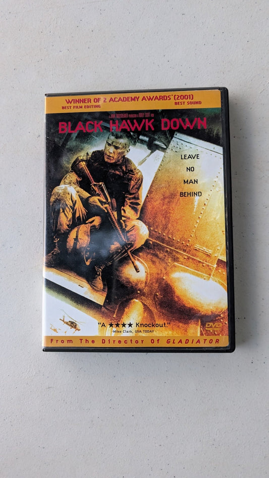 Black Hawk Down (DVD 2002) Tom Sizemore Josh Hartnett