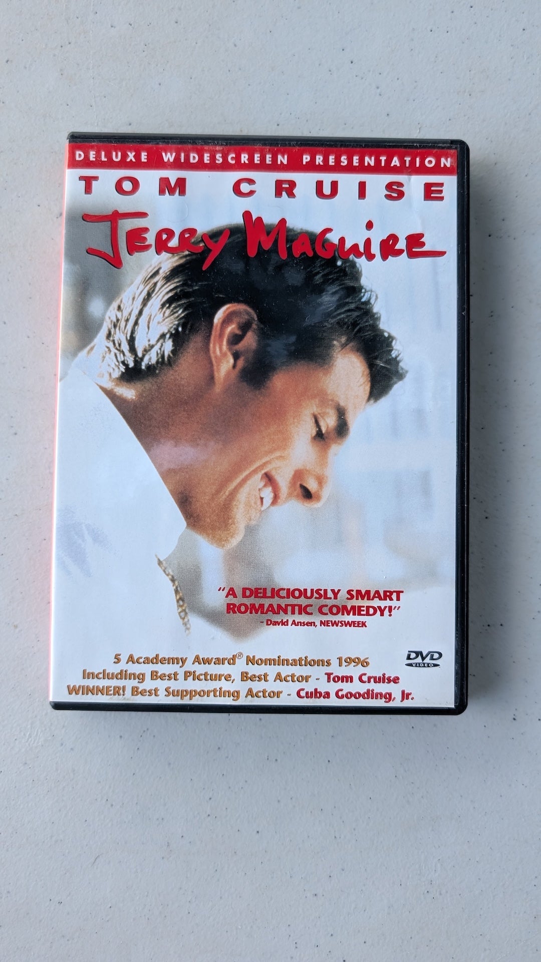 Jerry Maguire (DVD, 1996) Tom Cruise, Cuba Gooding Jr, Renee Zellweger.