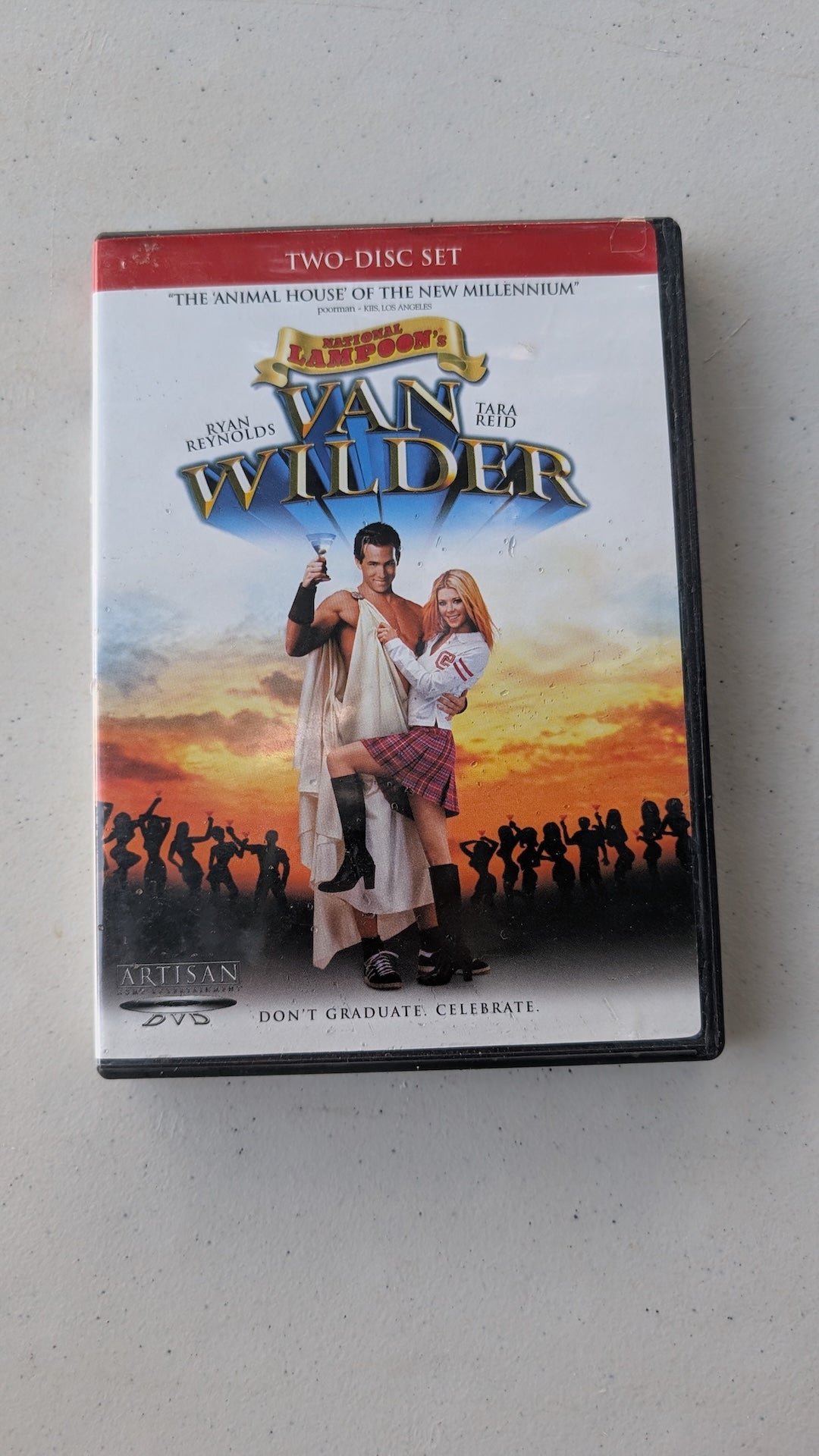National Lampoon Van Wilder (2002 2-Disc DVD) Ryan Reynolds Tara Reid