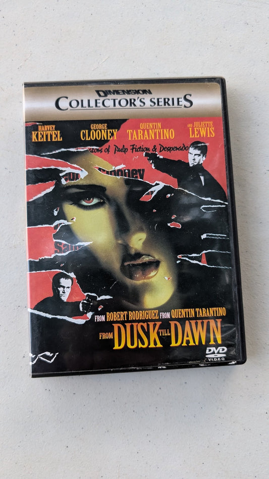 From Dusk Till Dawn Quentin Tarantino Harvey Keitel George Clooney Salma Hayek DVD