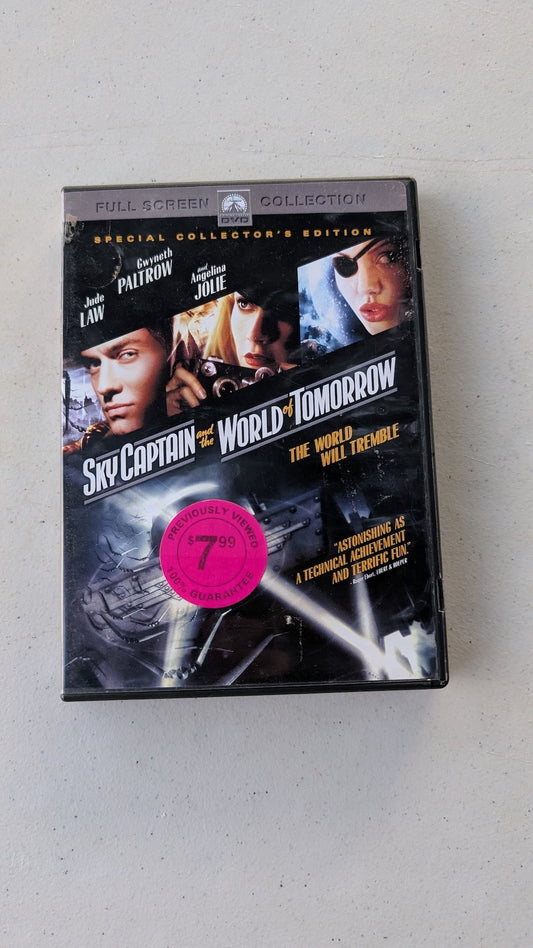 Sky Captain and the World of Tomorrow (DVD) Gwyneth Paltrow, Angelina Jolie