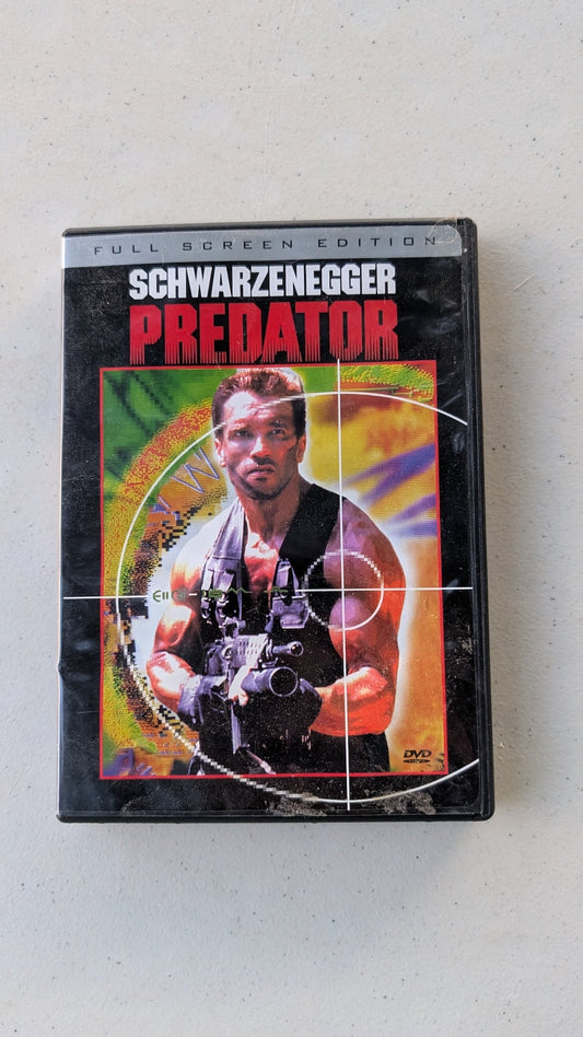 PREDATOR (1987) Arnold Schwarzenegger/Carl Weathers | 1998 Fullscreen DVD