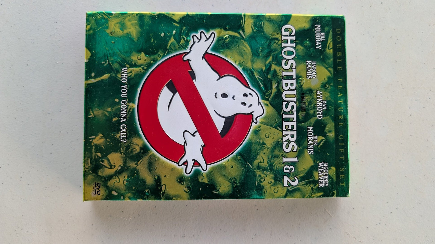 Ghostbusters/Ghostbusters 2 (DVD, 2005, 2-Disc Set, with Collectible Scrapbook)