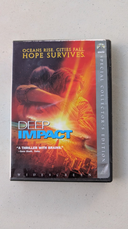 Deep Impact (DVD, 1998)  Morgan Freeman. Vanessa Redgrave. Elijah Wood