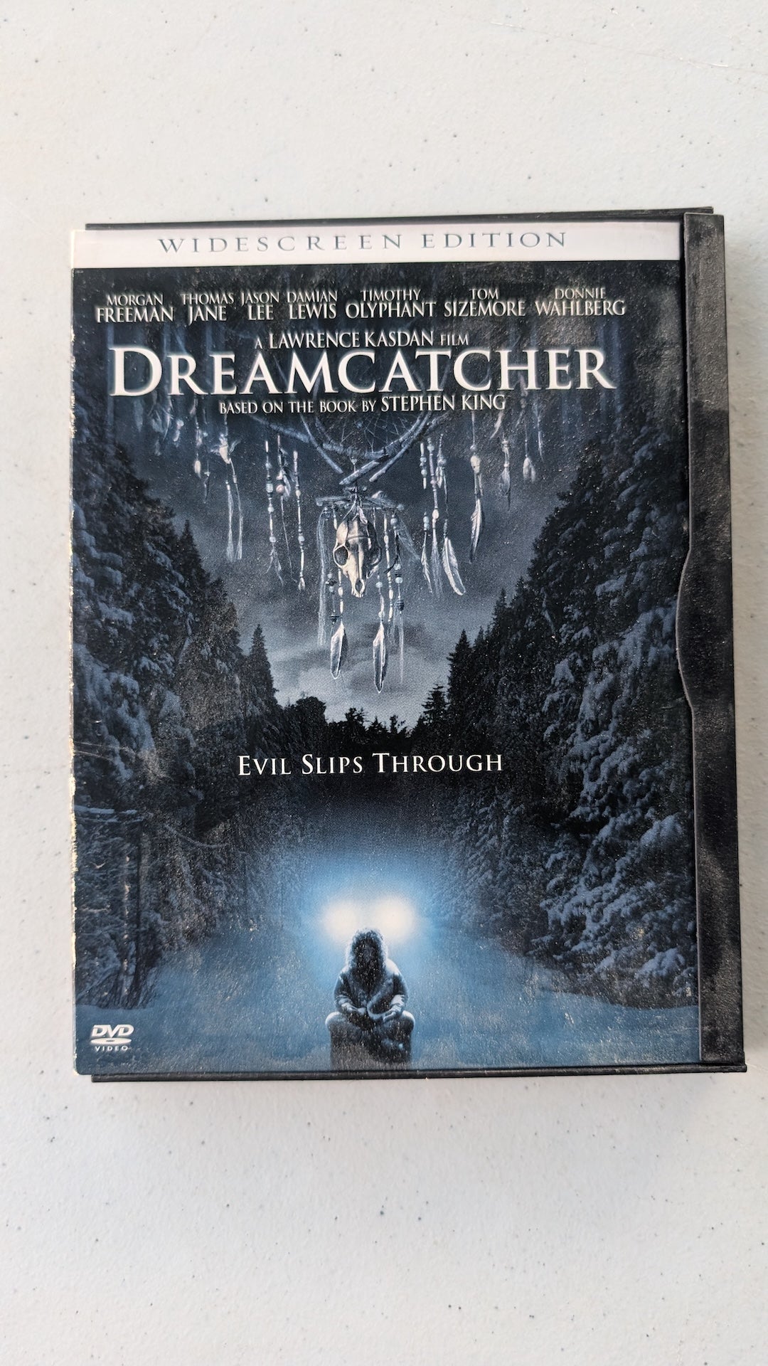 Dreamcatcher DVD 2003 Horror Stephen King Morgan Freeman Donnie Wahlberg