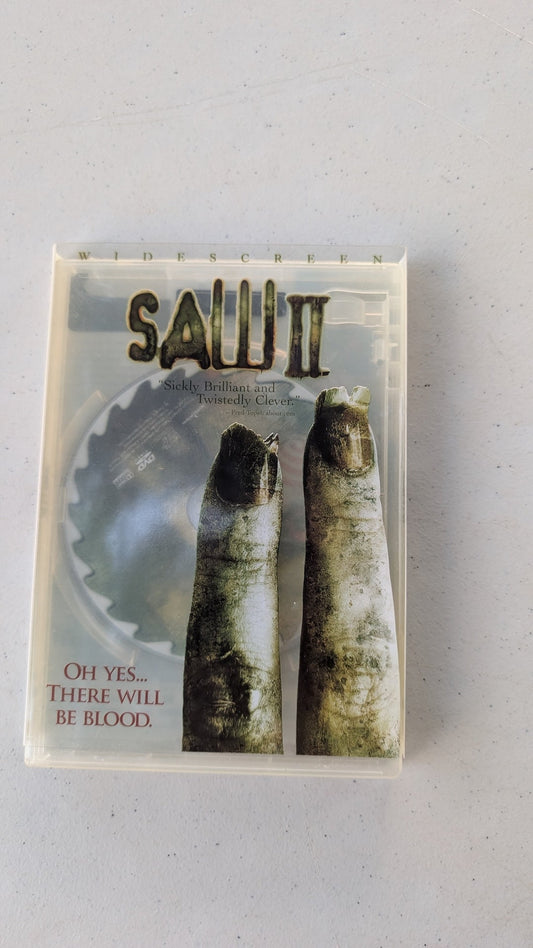 Saw II DVD Widescreen Version Donnie Wahlberg Shawnee Smith Franky G Tobin Bell