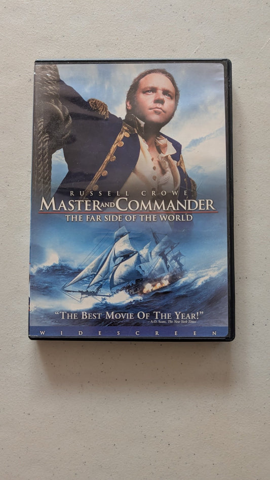 Master and Commander: The Far Side of the World (DVD, 2003, PG-13) Russell Crowe