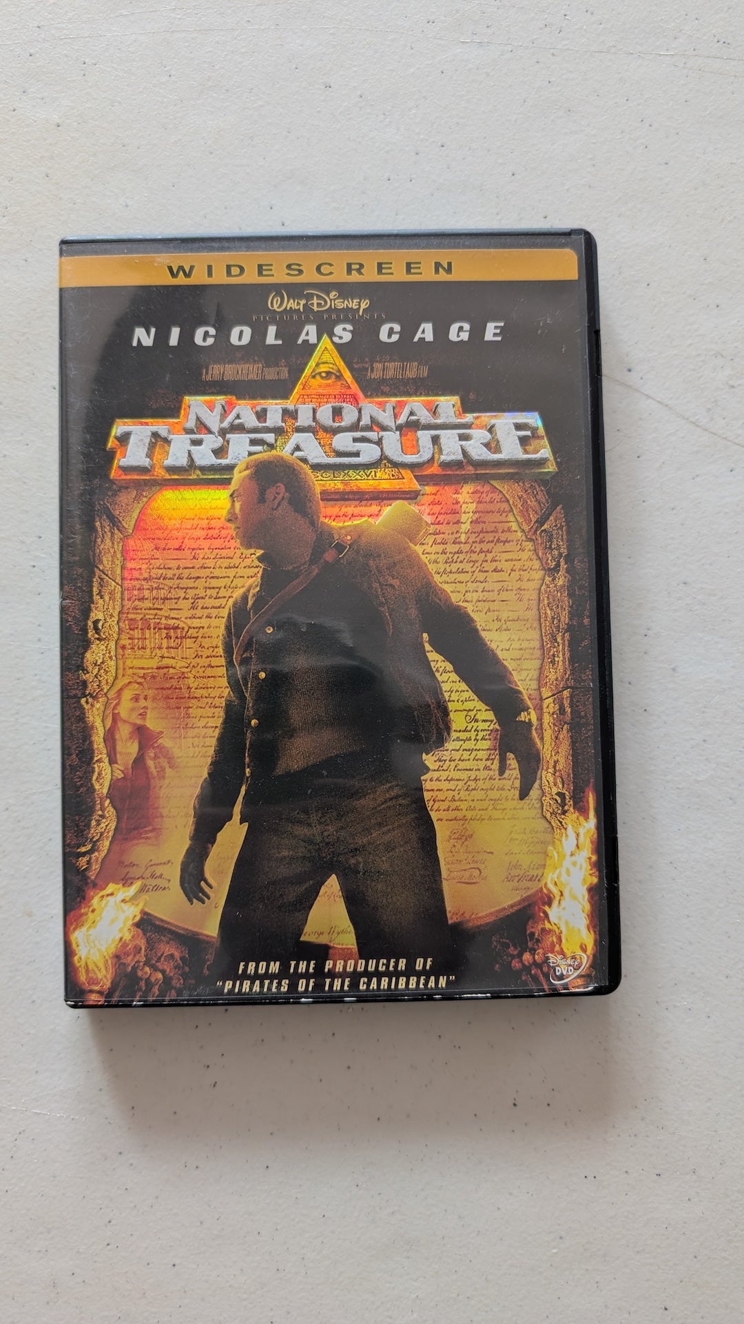 National Treasure (DVD, 2004, PG) Nicolas Cage