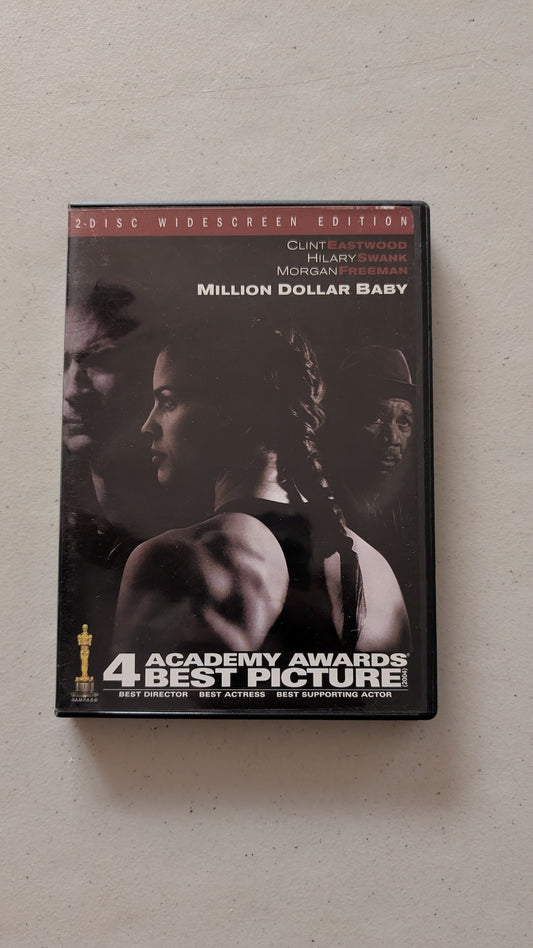 Million Dollar Baby (DVD, 2004, PG-13) Clint Eastwood, Hilary Swank, Morgan Freeman