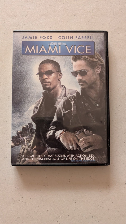 Miami Vice (DVD, 2006, R) Jamie Foxx, Colin Farrell