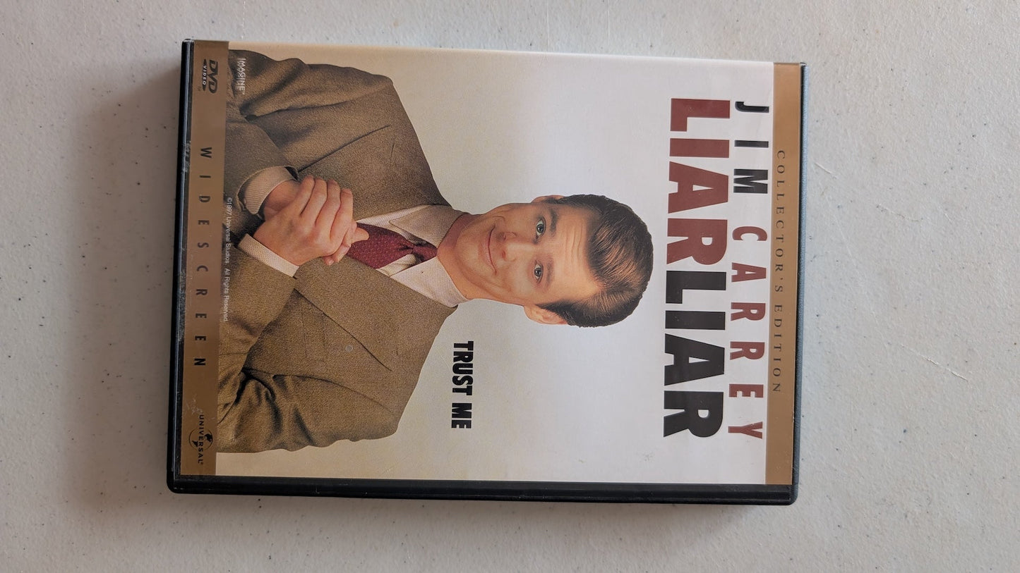 Liar Liar (DVD, 1997, PG-13) Jim Carrey