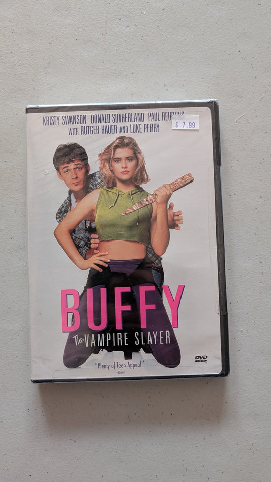 Buffy the Vampire Slayer (DVD, 1992, PG-13) Kristy Swanson, Donald Sutherland, Paul Reubens, with Rutger Hauer and Luke Perry
