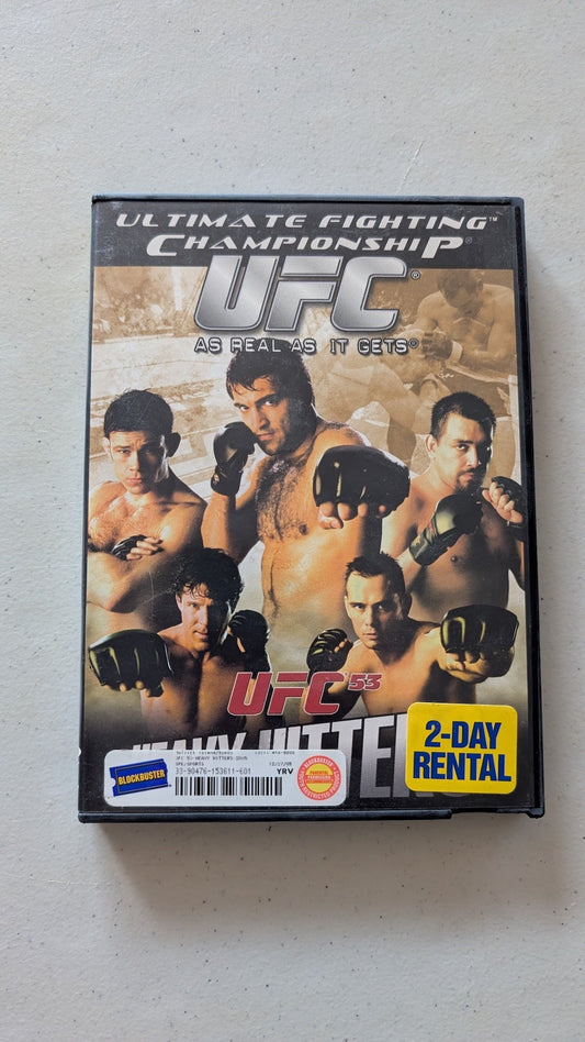 UFC 53: Heavy Hitters (DVD, 2005, Not Rated)