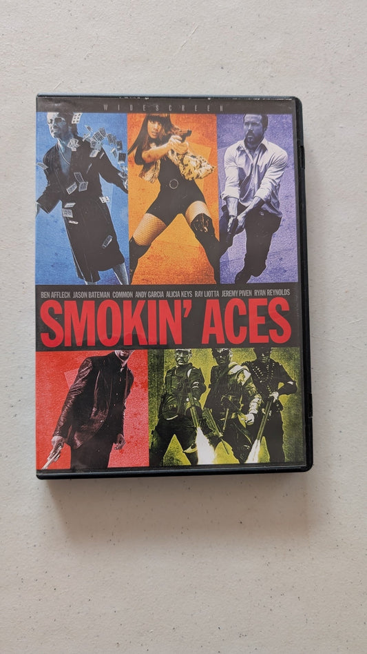Smokin' Aces (DVD, 2006, R) Ben Affleck, Jason Bateman, Common, Andy Garcia, Alicia Keys, Ray Liotta, Jeremy Piven, Ryan Reynolds